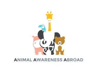 Animal Awareness Abroad logo design by ramapea