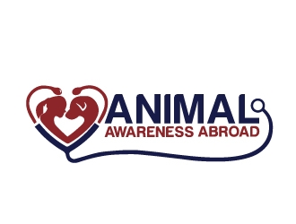 Animal Awareness Abroad logo design by jenyl
