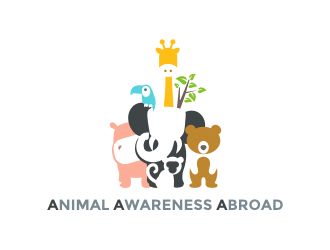 Animal Awareness Abroad logo design by ramapea