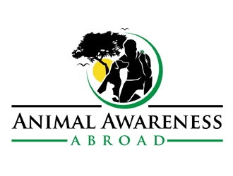 Animal Awareness Abroad logo design by MAXR