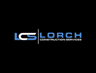 Lorch Construction Services logo design by johana