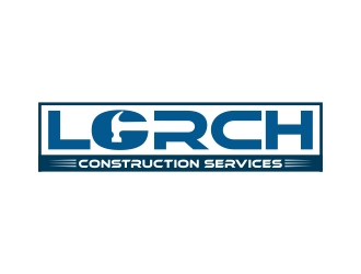 Lorch Construction Services logo design by cikiyunn