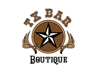 Tx Bar Boutique logo design by dibyo