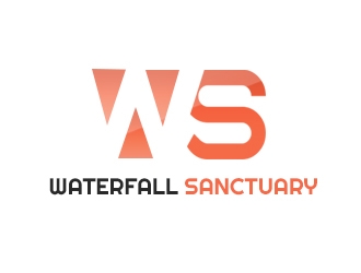 Waterfall Sanctuary logo design by Compac
