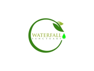 Waterfall Sanctuary logo design by berkahnenen