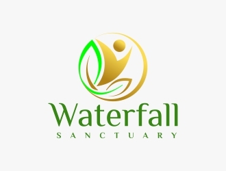 Waterfall Sanctuary logo design by berkahnenen