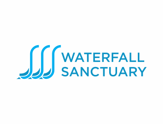 Waterfall Sanctuary logo design by hopee