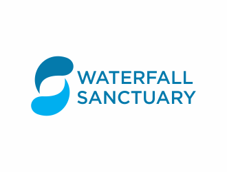 Waterfall Sanctuary logo design by hopee