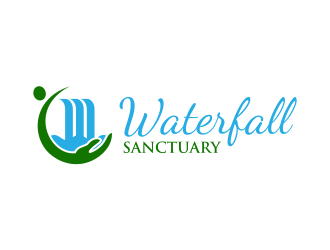 Waterfall Sanctuary logo design by ingepro