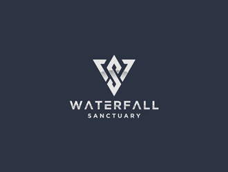 Waterfall Sanctuary logo design by ndaru