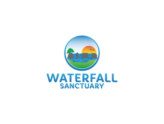 Waterfall Sanctuary logo design by dhika