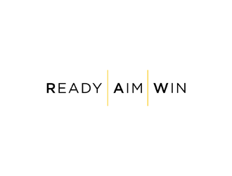 READY • AIM • WIN logo design by johana