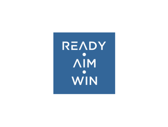 READY • AIM • WIN logo design by Gravity