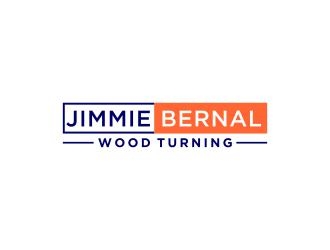 Jimmie Bernal Wood Turning logo design by bricton