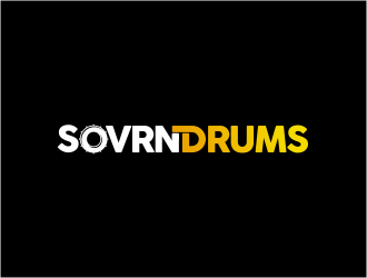 sovrn drums  logo design by FloVal