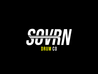 sovrn drums  logo design by andriandesain