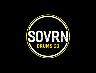 sovrn drums  logo design by alby
