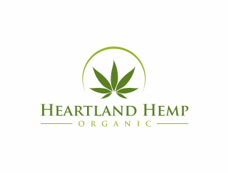 Heartland Hemp Organic logo design by santrie