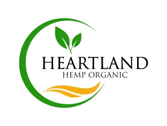 Heartland Hemp Organic logo design by jetzu