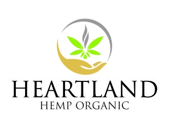 Heartland Hemp Organic logo design by jetzu
