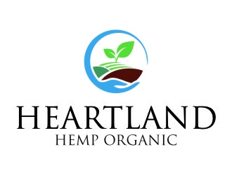 Heartland Hemp Organic logo design by jetzu