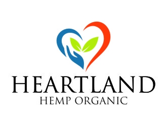 Heartland Hemp Organic logo design by jetzu