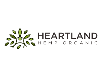 Heartland Hemp Organic logo design by dewipadi