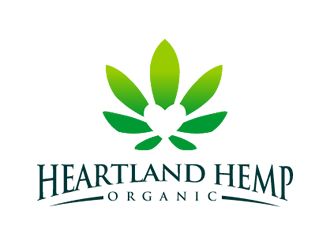 Heartland Hemp Organic logo design by Coolwanz