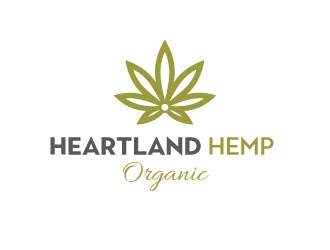 Heartland Hemp Organic logo design by AYATA
