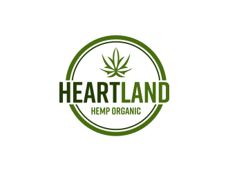 Heartland Hemp Organic logo design by Adundas