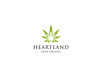 Heartland Hemp Organic logo design by haidar