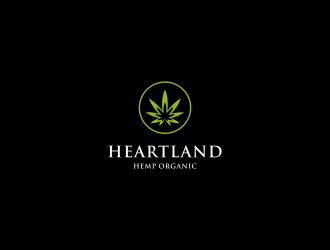Heartland Hemp Organic logo design by haidar
