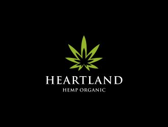 Heartland Hemp Organic logo design by haidar