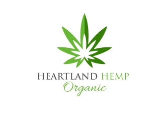 Heartland Hemp Organic logo design by AYATA