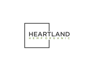 Heartland Hemp Organic logo design by L E V A R