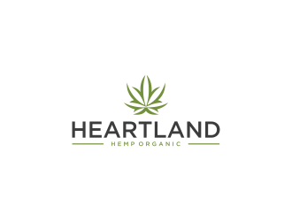 Heartland Hemp Organic logo design by L E V A R
