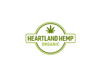 Heartland Hemp Organic logo design by alby
