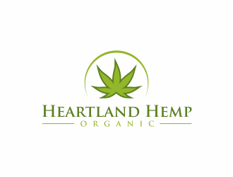 Heartland Hemp Organic logo design by santrie