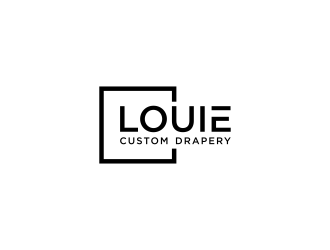 Louie Custom Drapery logo design by dewipadi