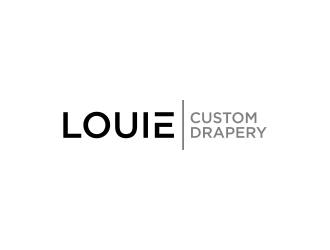 Louie Custom Drapery logo design by dewipadi