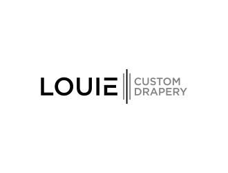 Louie Custom Drapery logo design by dewipadi