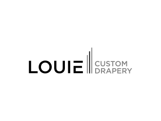 Louie Custom Drapery logo design by dewipadi