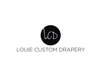 Louie Custom Drapery logo design by Diancox