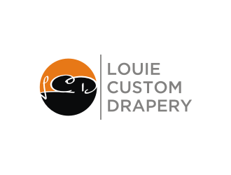 Louie Custom Drapery logo design by Diancox
