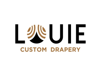 Louie Custom Drapery logo design by cikiyunn