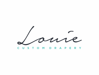 Louie Custom Drapery logo design by santrie