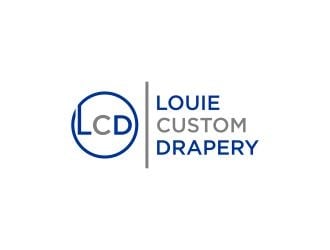 Louie Custom Drapery logo design by bricton