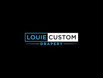Louie Custom Drapery logo design by bricton