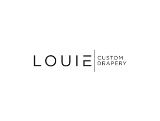 Louie Custom Drapery logo design by ndaru