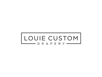 Louie Custom Drapery logo design by ndaru